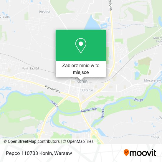 Mapa Pepco 110733 Konin