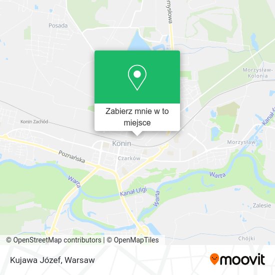 Mapa Kujawa Józef