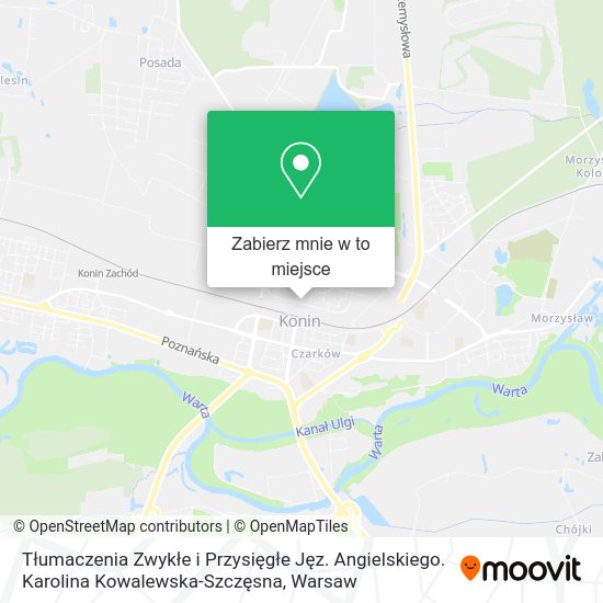 Mapa Tłumaczenia Zwykłe i Przysięgłe Jęz. Angielskiego. Karolina Kowalewska-Szczęsna