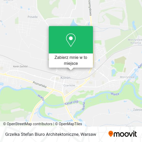 Mapa Grzelka Stefan Biuro Architektoniczne