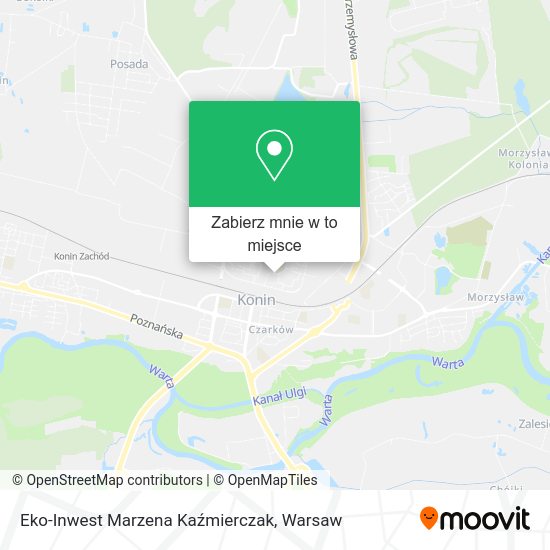 Mapa Eko-Inwest Marzena Kaźmierczak