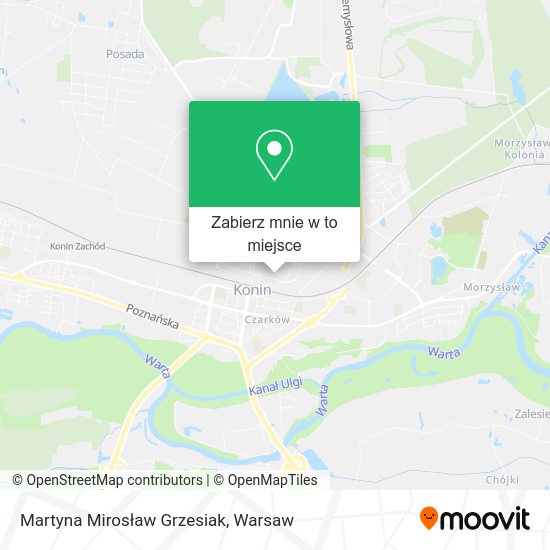 Mapa Martyna Mirosław Grzesiak