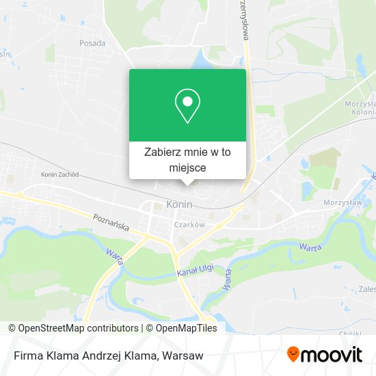 Mapa Firma Klama Andrzej Klama