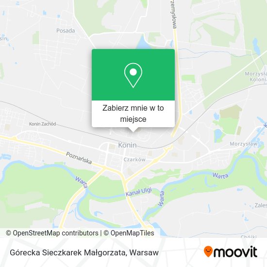 Mapa Górecka Sieczkarek Małgorzata