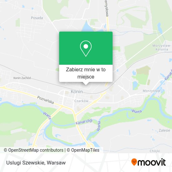 Mapa Uslugi Szewskie