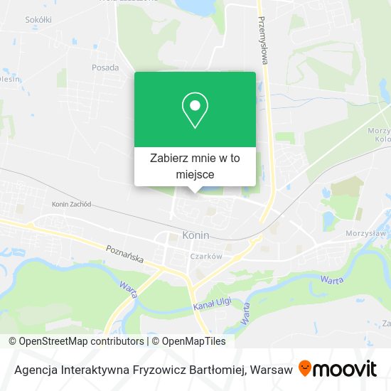 Mapa Agencja Interaktywna Fryzowicz Bartłomiej