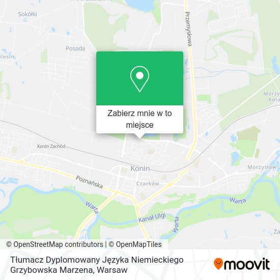 Mapa Tłumacz Dyplomowany Języka Niemieckiego Grzybowska Marzena