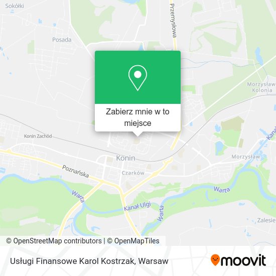 Mapa Usługi Finansowe Karol Kostrzak