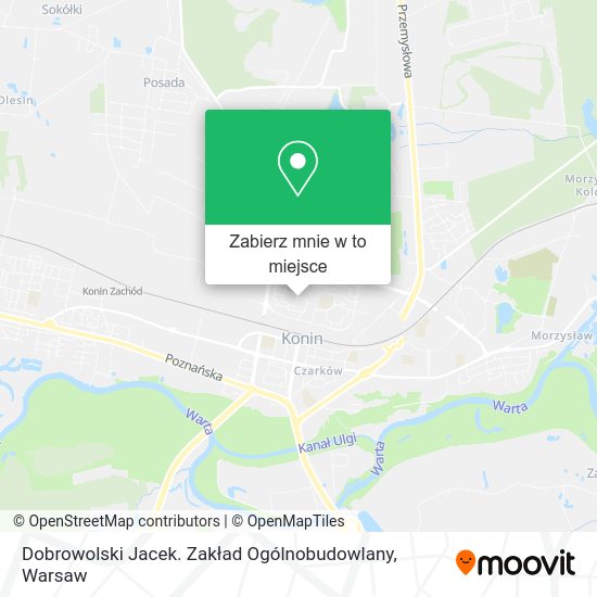 Mapa Dobrowolski Jacek. Zakład Ogólnobudowlany