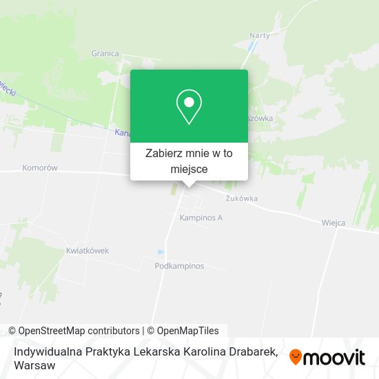 Mapa Indywidualna Praktyka Lekarska Karolina Drabarek