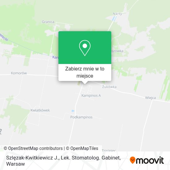 Mapa Szlęzak-Kwitkiewicz J., Lek. Stomatolog. Gabinet