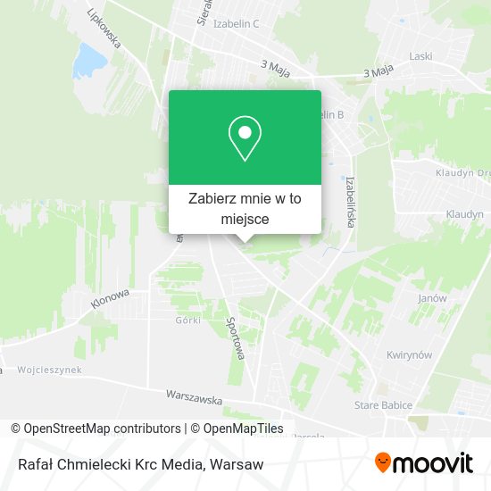 Mapa Rafał Chmielecki Krc Media