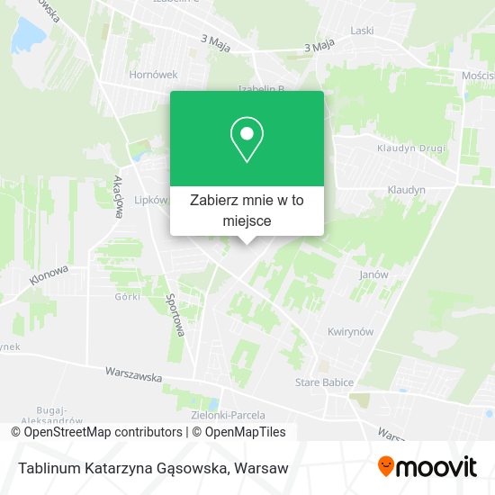 Mapa Tablinum Katarzyna Gąsowska