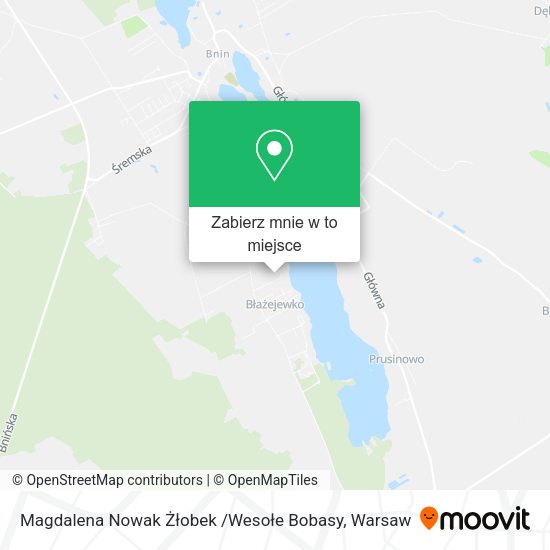 Mapa Magdalena Nowak Żłobek /Wesołe Bobasy