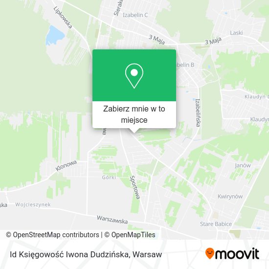 Mapa Id Księgowość Iwona Dudzińska