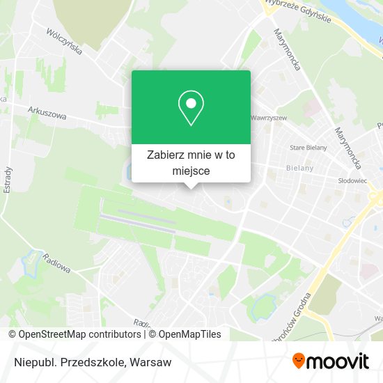 Mapa Niepubl. Przedszkole