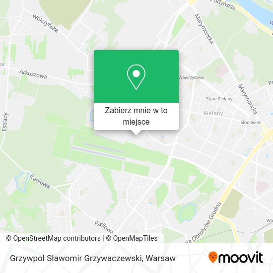 Mapa Grzywpol Sławomir Grzywaczewski