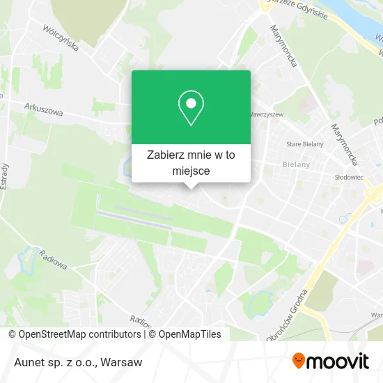 Mapa Aunet sp. z o.o.