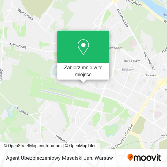 Mapa Agent Ubezpieczeniowy Masalski Jan