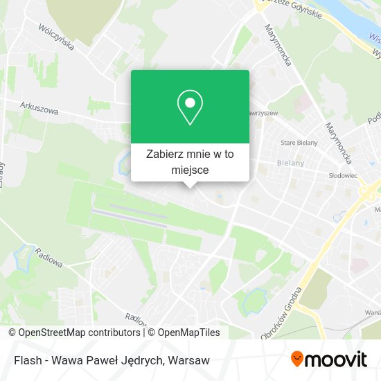 Mapa Flash - Wawa Paweł Jędrych