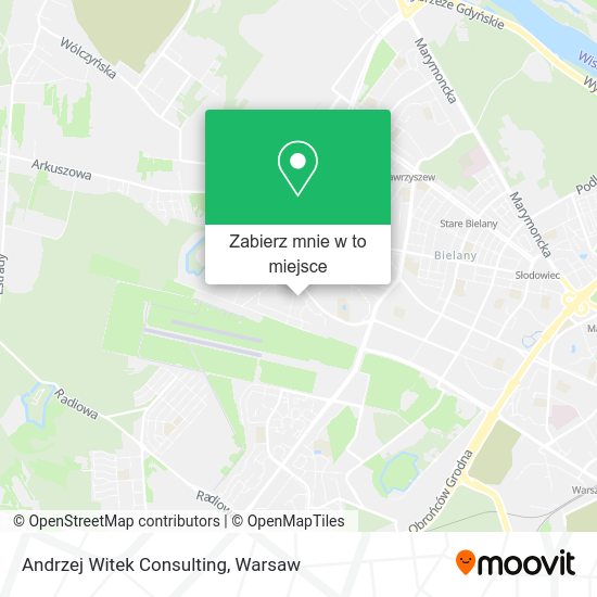 Mapa Andrzej Witek Consulting