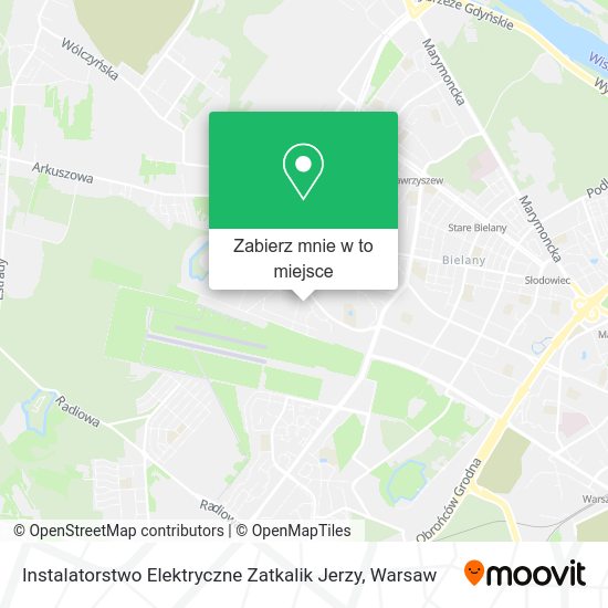 Mapa Instalatorstwo Elektryczne Zatkalik Jerzy