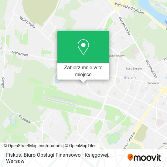 Mapa Fiskus. Biuro Obsługi Finansowo - Księgowej