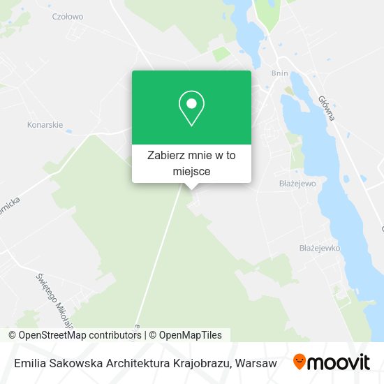 Mapa Emilia Sakowska Architektura Krajobrazu