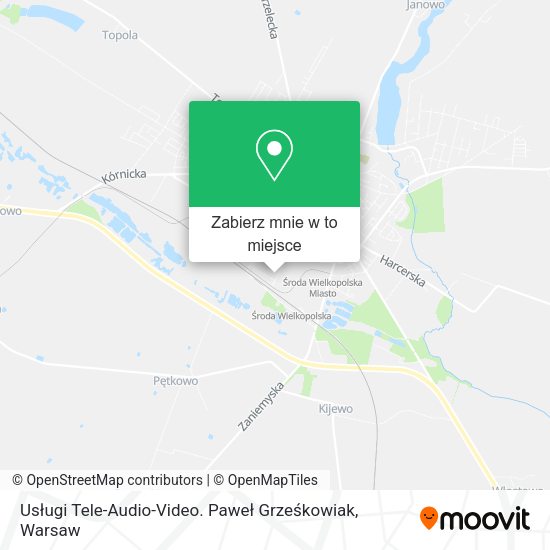 Mapa Usługi Tele-Audio-Video. Paweł Grześkowiak