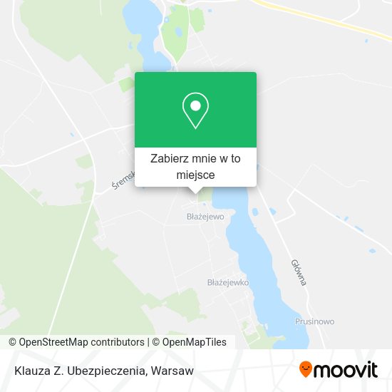 Mapa Klauza Z. Ubezpieczenia