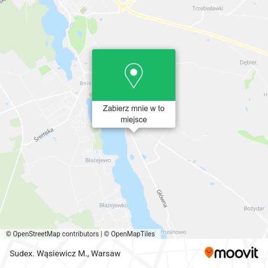 Mapa Sudex. Wąsiewicz M.