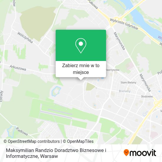 Mapa Maksymilian Randzio Doradztwo Biznesowe i Informatyczne