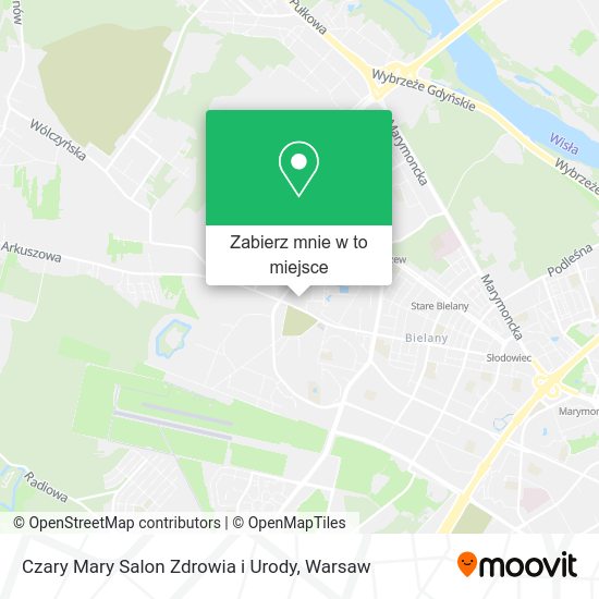 Mapa Czary Mary Salon Zdrowia i Urody