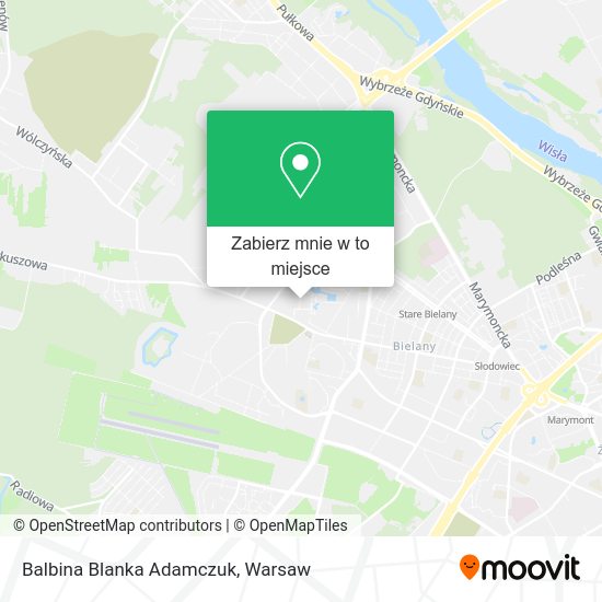 Mapa Balbina Blanka Adamczuk