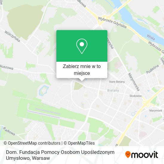 Mapa Dom. Fundacja Pomocy Osobom Upośledzonym Umysłowo