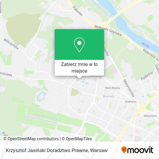 Mapa Krzysztof Jasiński Doradztwo Prawne