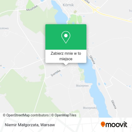 Mapa Niemir Małgorzata