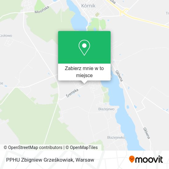 Mapa PPHU Zbigniew Grześkowiak