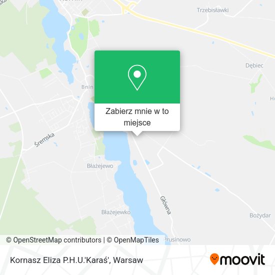 Mapa Kornasz Eliza P.H.U.'Karaś'