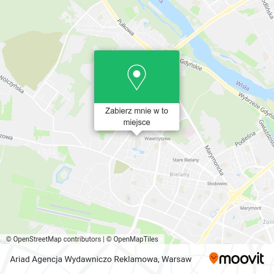 Mapa Ariad Agencja Wydawniczo Reklamowa