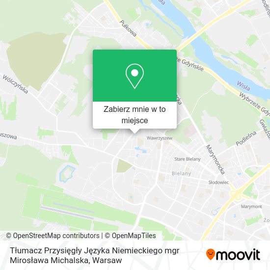 Mapa Tłumacz Przysięgły Języka Niemieckiego mgr Mirosława Michalska