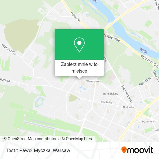 Mapa Testit Paweł Myczka