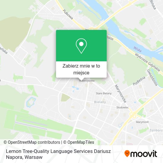 Mapa Lemon Tree-Quality Language Services Dariusz Napora