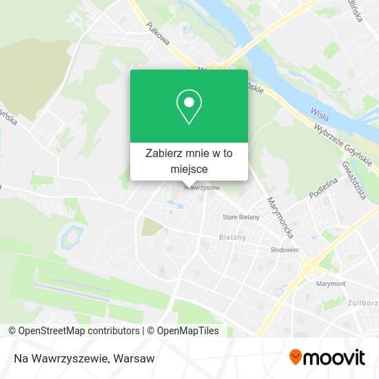 Mapa Na Wawrzyszewie