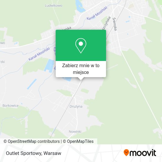 Mapa Outlet Sportowy