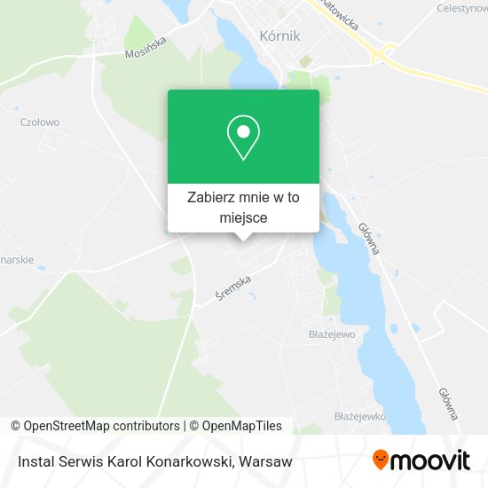 Mapa Instal Serwis Karol Konarkowski