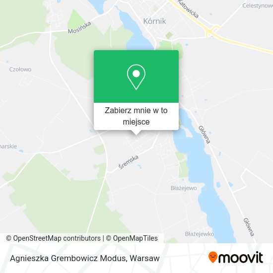 Mapa Agnieszka Grembowicz Modus