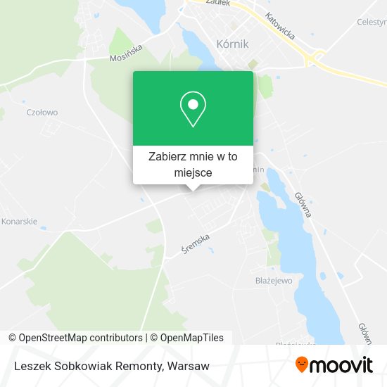 Mapa Leszek Sobkowiak Remonty