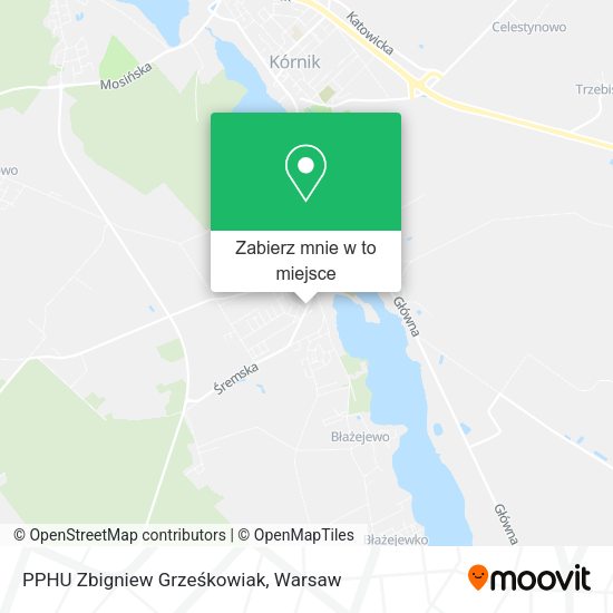 Mapa PPHU Zbigniew Grześkowiak