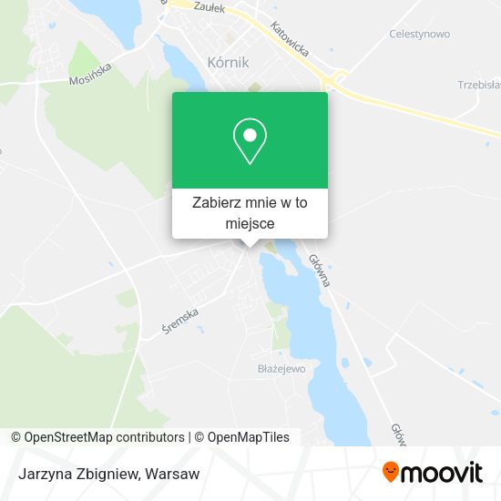 Mapa Jarzyna Zbigniew